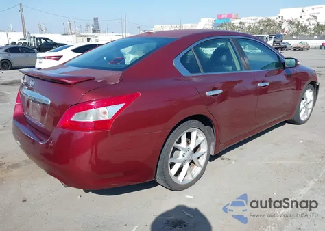 2009 Nissan Maxima 3.5 Sv из США, поврежденный, VIN 1N4AA51E69C806676